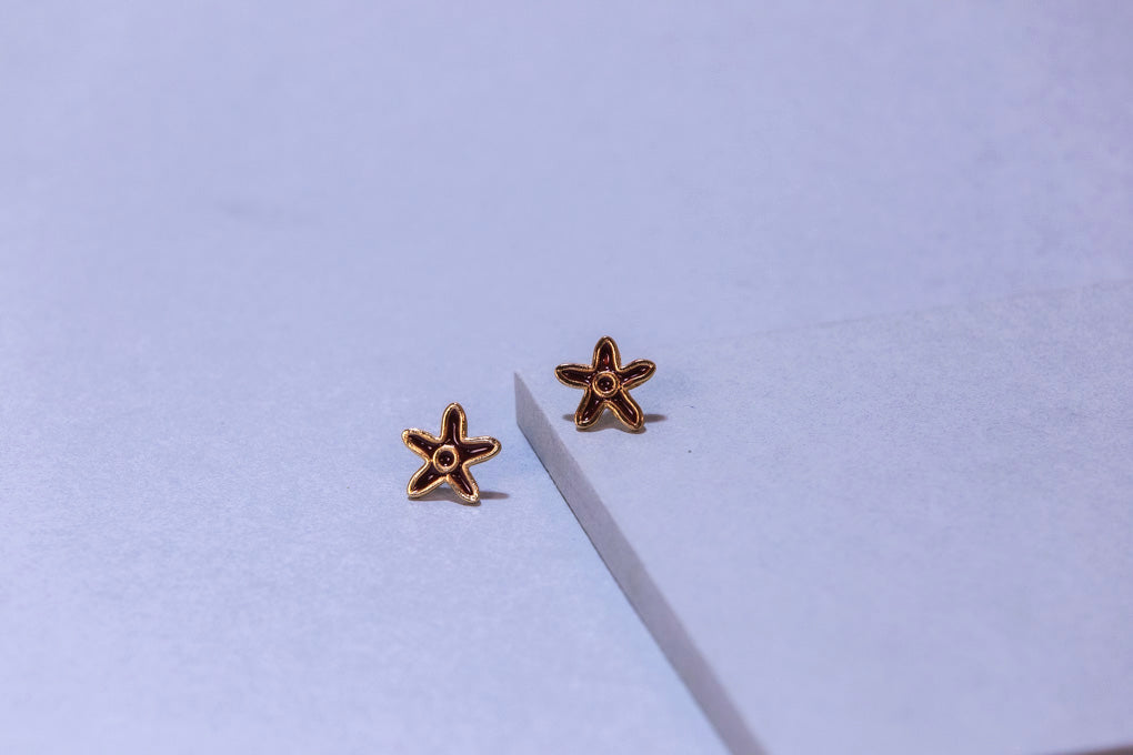 Aretes mini Liiwi - Flor
