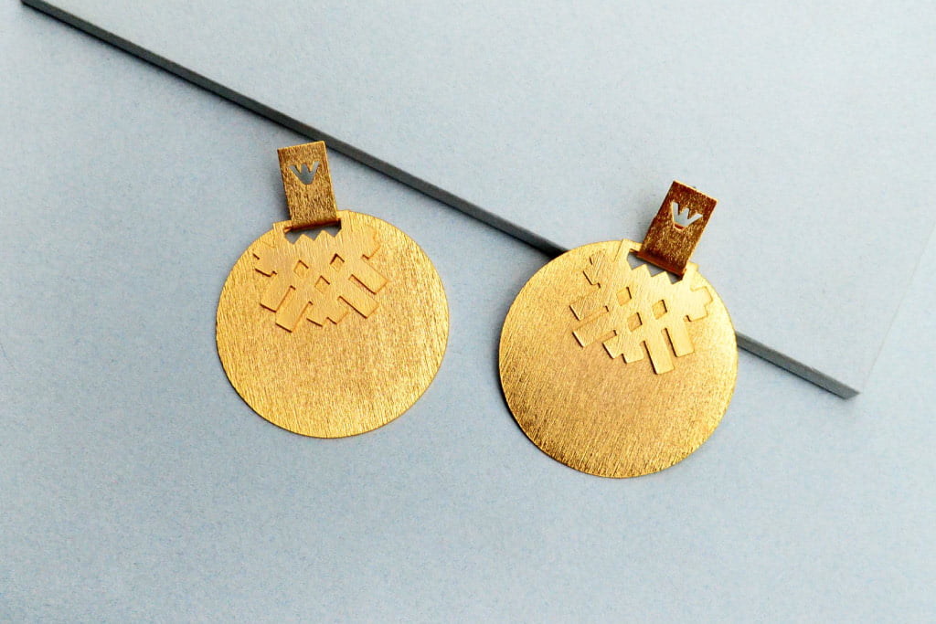 Aretes Muyu - Círculo