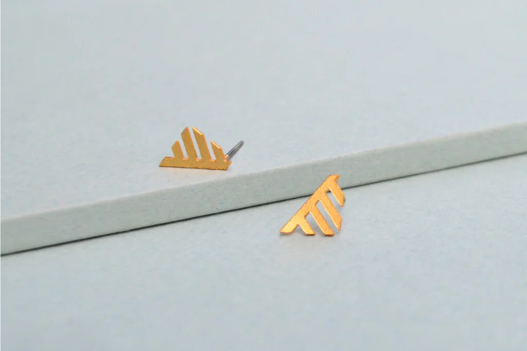 Aretes mini Kindi - Colibrí