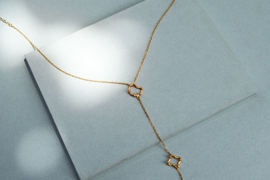 Collar/Pulsera Panapje - Hoja