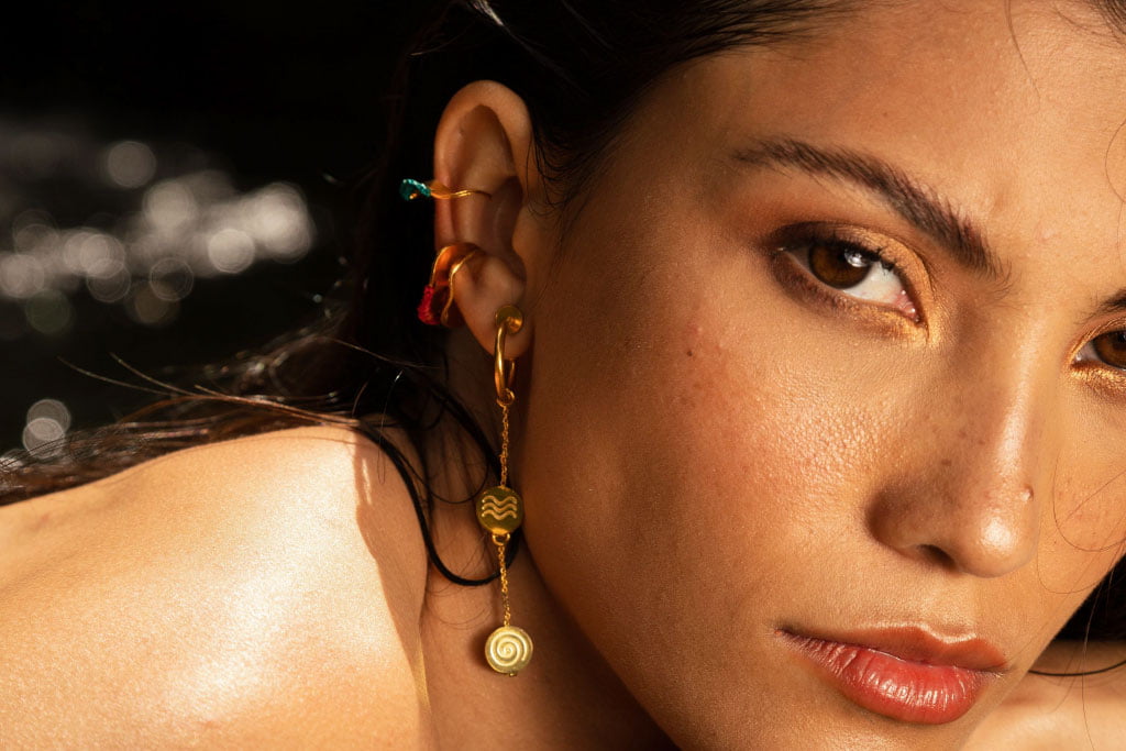 Earcuff Dzuli x1 - Dios de la curación