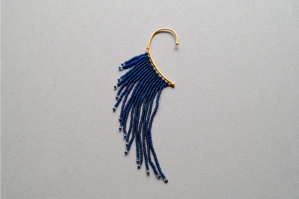 Earcuff Pinachu - Corona de Plumas