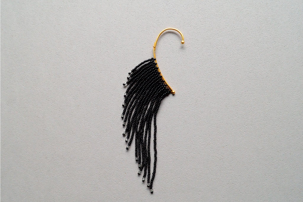 Earcuff Pinachu - Corona de Plumas