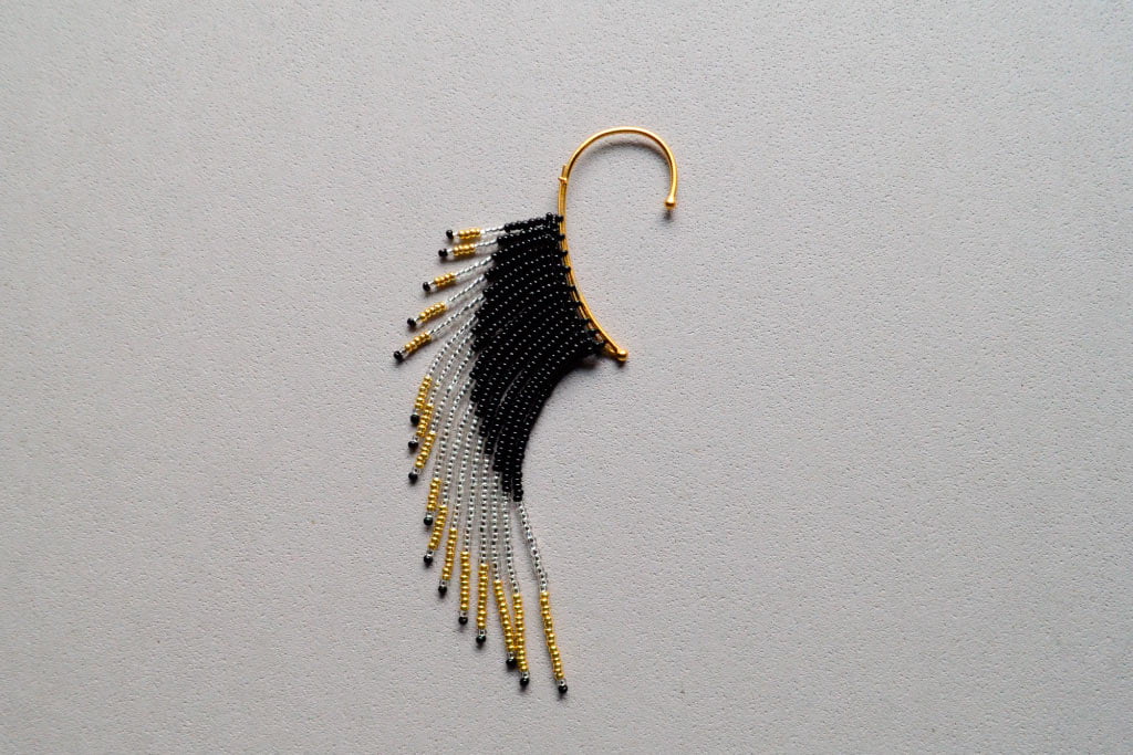 Earcuff Pinachu - Corona de Plumas