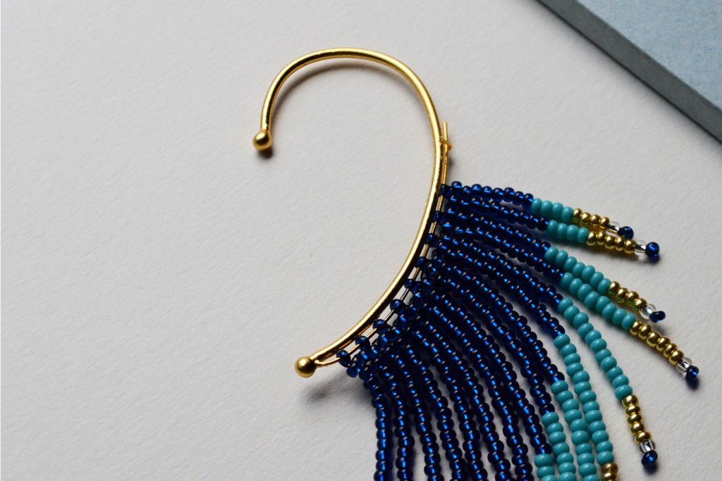 Earcuff Pinachu - Corona de Plumas