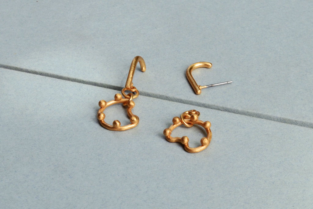Aretes Panapje - Hoja