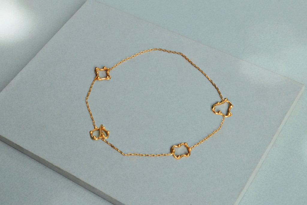 Collar/Pulsera Panapje - Hoja