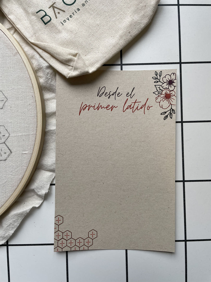 Kit Día de la Madre - Taller presencial Desde el primer latido