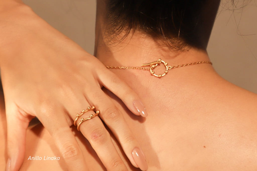 Collar/Pulsera Panapje - Hoja