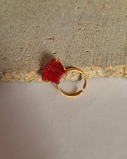 Anillo Kuwai Rojo - Muestra