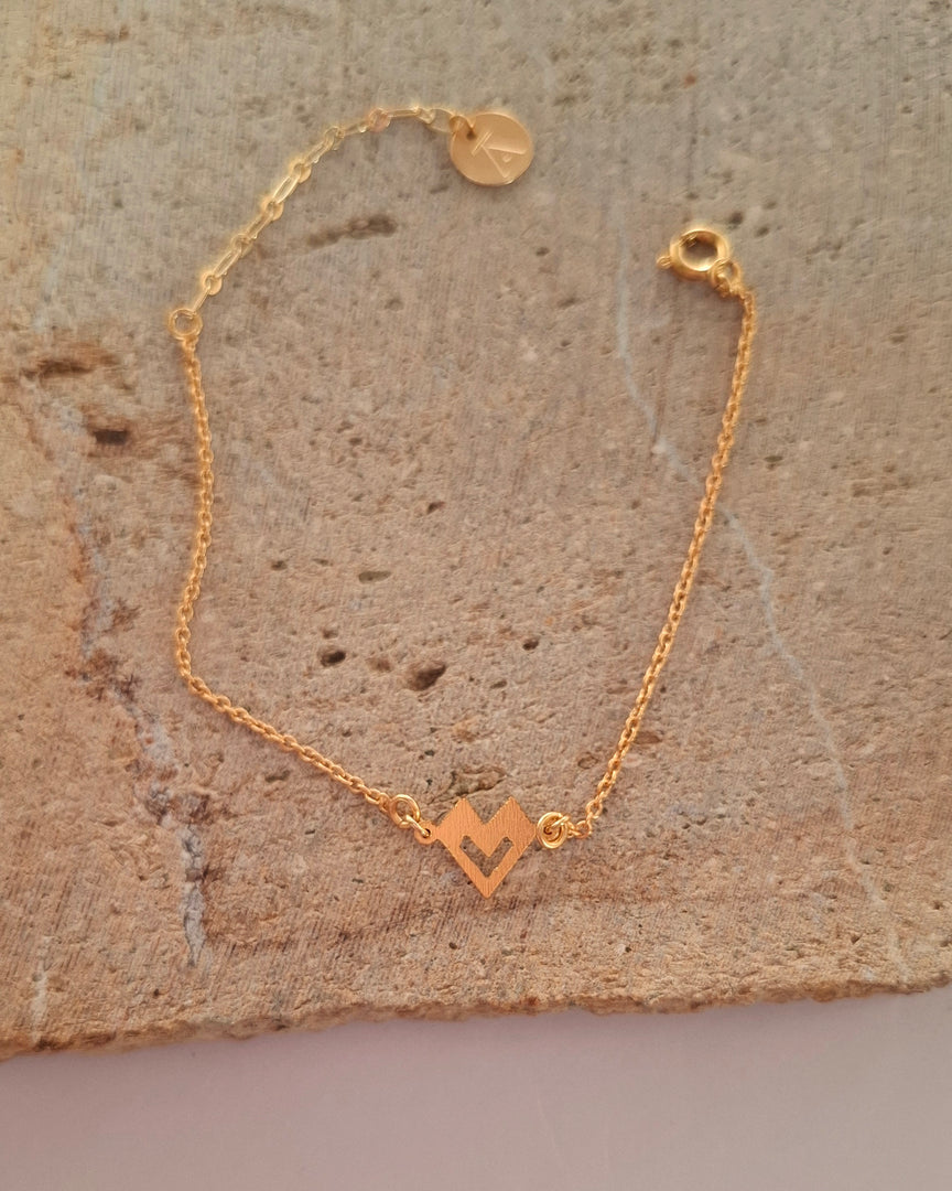 Pulsera Yuyana con detalles de fabricación
