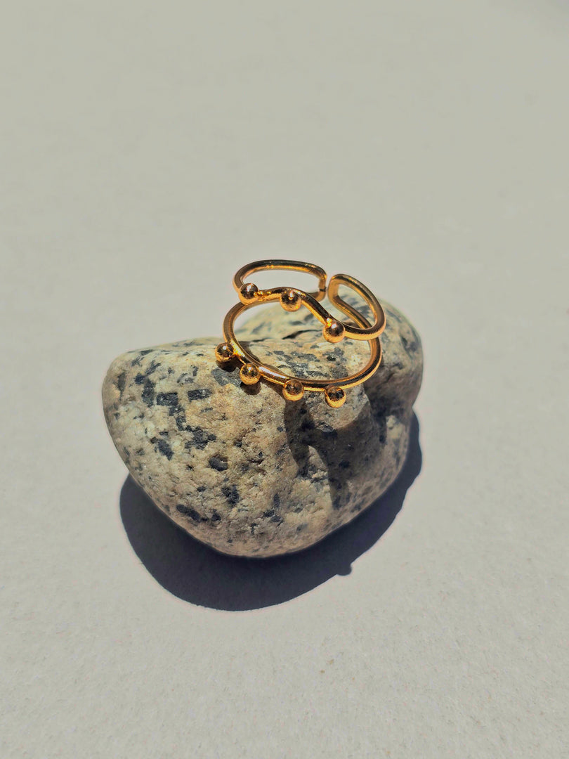 Ki Anillo Linaka / Fruta con detalles de fabricación