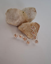 AretesFlor x 4  Primer Latido - Earjacket